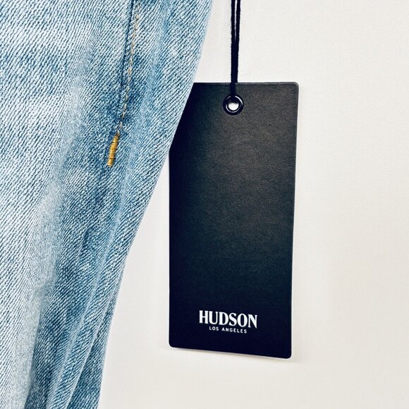 HUDSON Womens Lana Crop Jeans Size 32 Denim High Rise Slim Boyfriend My Girl NEW - Picture 8 of 15